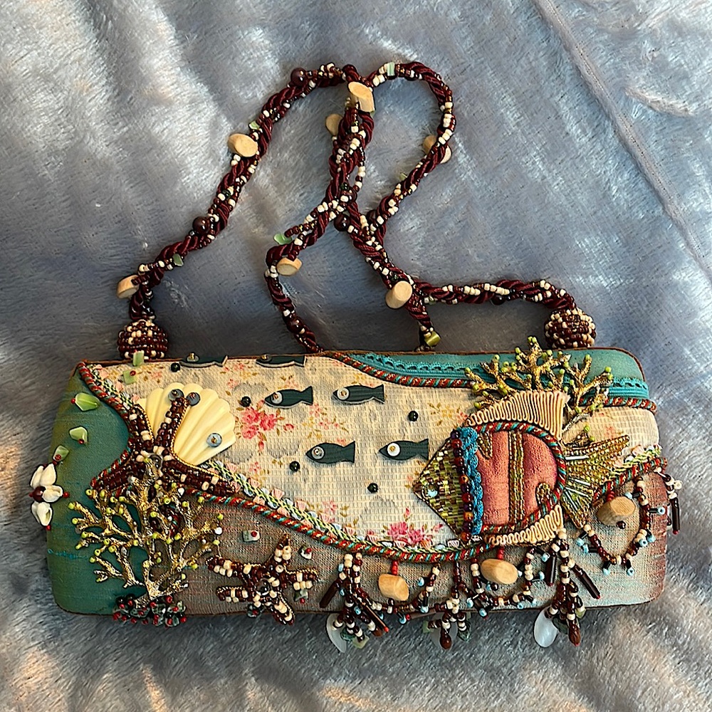 Mary Frances Sea themed purse handbag